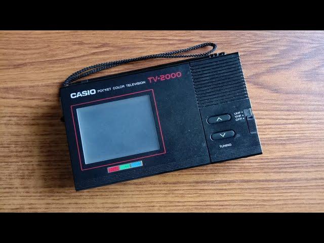 CASIO Pocket Color Television | TV-2000