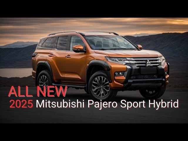 2025 Mitsubishi Pajero Sport Hybrid Shockers: What You Didn't Expect!