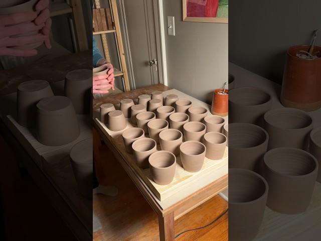 making ceramic espresso cups️