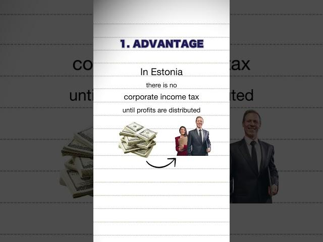Tax advantages in Estonia
