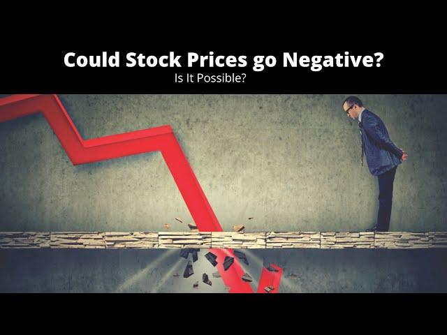 Could Stock Prices go NEGATIVE? Is it Possible?