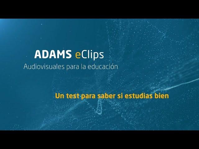 Adams eClip - Un test para saber si estudias bien