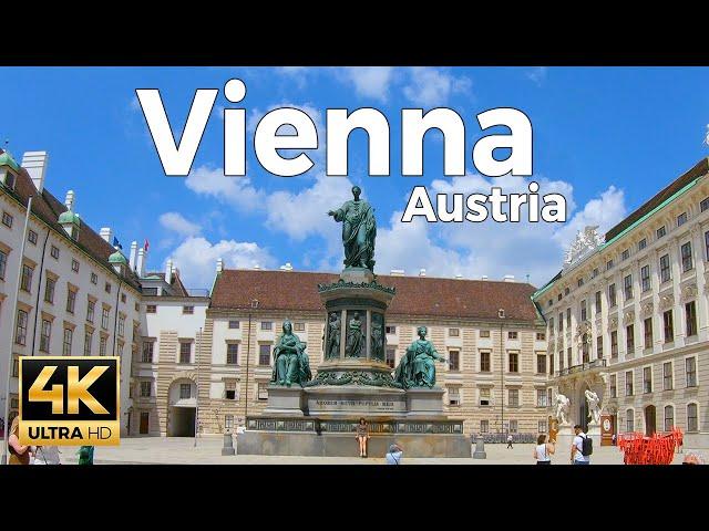 Vienna, Austria Walking Tour (4k Ultra HD 60fps) – With Captions