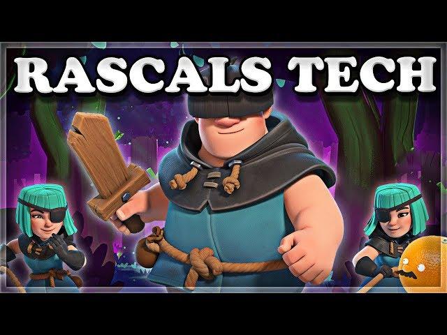 How to Counter and Use Rascals Tech | Clash Royale 