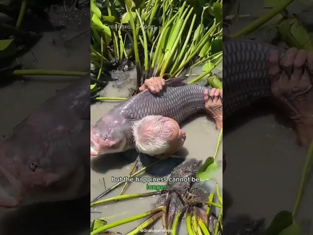 A Fisherman's Epic Struggle with a Monstrous Catch