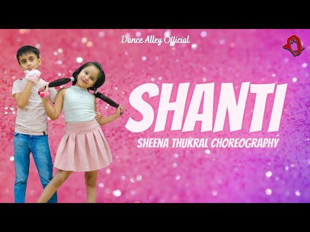 Shanti Dance Cover || Millind Gaba ft. Nikki Tamboli || Dance Alley || Sheena Thukral Choreography