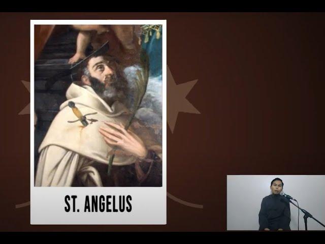 MENGENAL ORANG KUDUS KARMEL: St  Angelus Sicilia