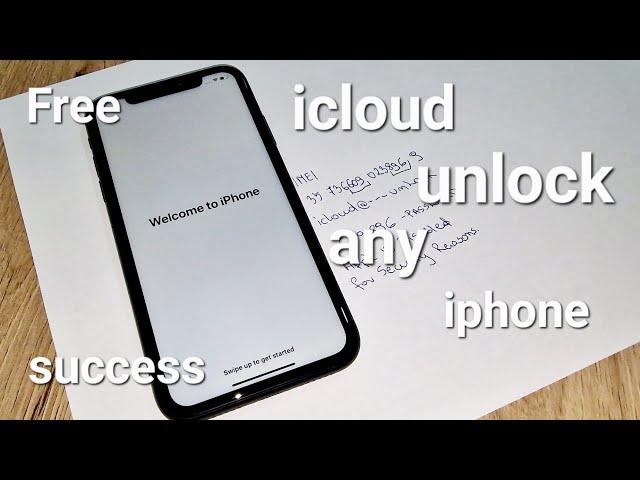 Free iCloud Unlock iPhone 4,5,6,7,8,X,11,12,13,14 Any iOS Lost/Disabled/Unable to Activate Success️