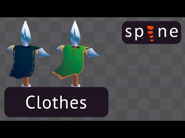 Spine 2D Tutorial: Animating Clothes | Fabric | Flag | Banner