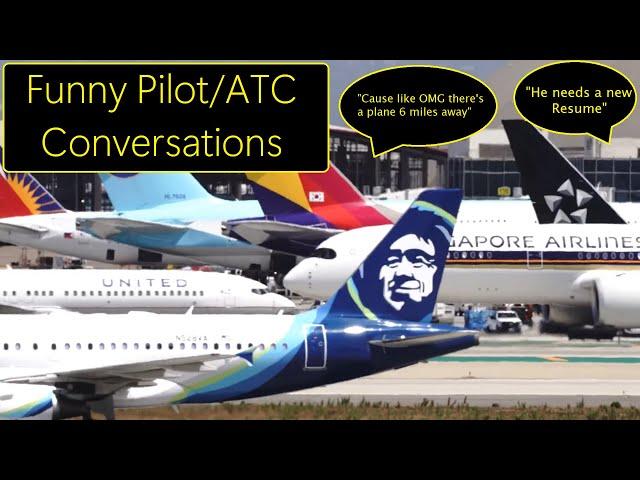 Best Funniest ATC Conversations Air Traffic Control Compilation