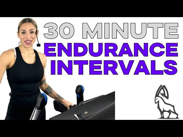 30 Min Endurance Intervals | Treadmill Follow Along!