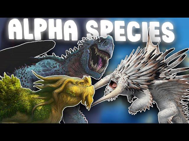 Alpha Species EXPLAINED  | How To Train Your Dragon