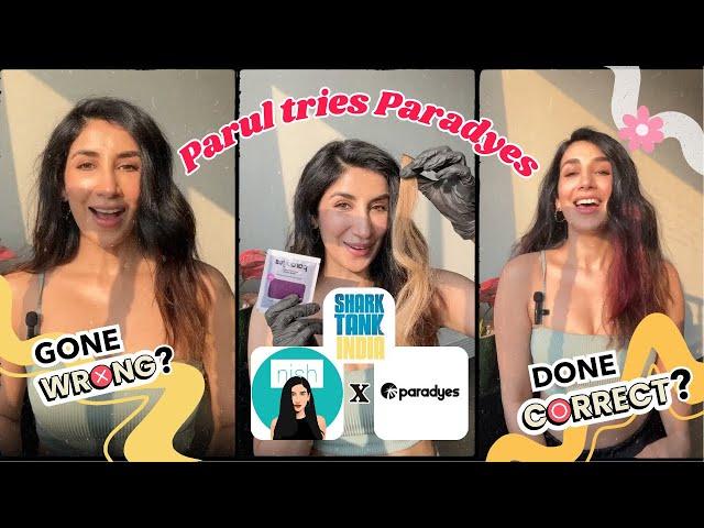 Nish Hair X Paradyes | Try On #collab #sharktankindia