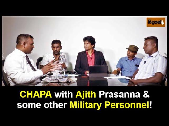 CHAPA Politics! with Ajith Prasanna and some other Army Personnel! Sept 18, 2019, Episode 1