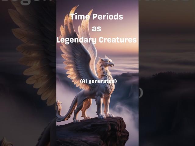 Time Periods as Legendary Creatures | AI generated #shorts