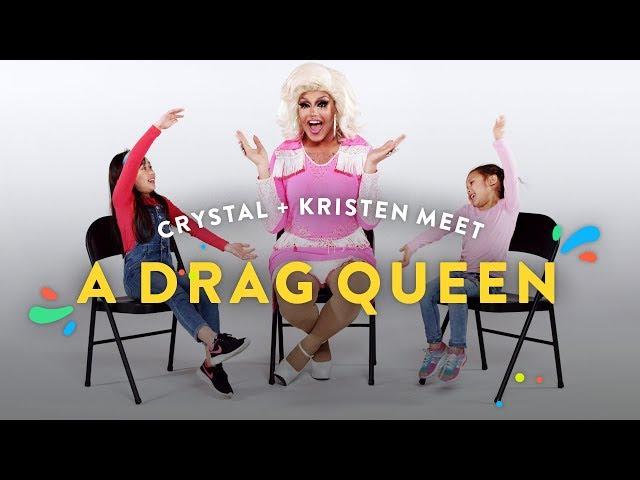 Kids Meet A Drag Queen (Crystal & Kristen) | Kids Meet | HiHo Kids