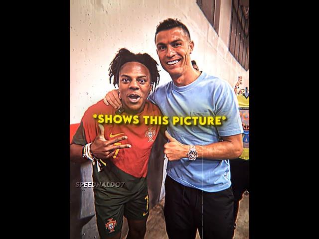 iShowSpeed Become Ronaldo Son 