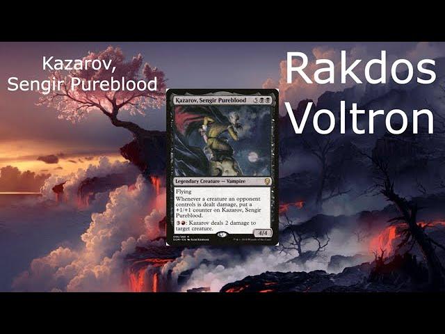 Kazarov, Sengir Pureblood - Rakdos Voltron- EDH/Commander Deck Tech