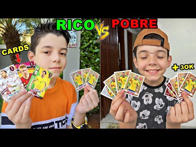 RICO VS POBRE ÁLBUM DA COPA 2022 - Parte 14