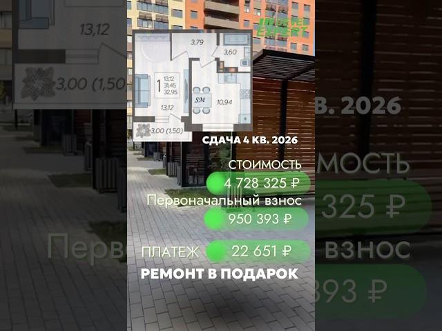 "НОВЫЙ ЖК БИЗНЕС-КЛАССА | Обзор квартир + РЕМОНТ В ПОДАРОК при покупке!