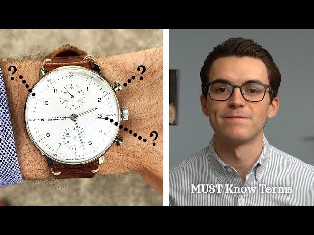 Watch Terminology: Basic Terms You NEED to Know!