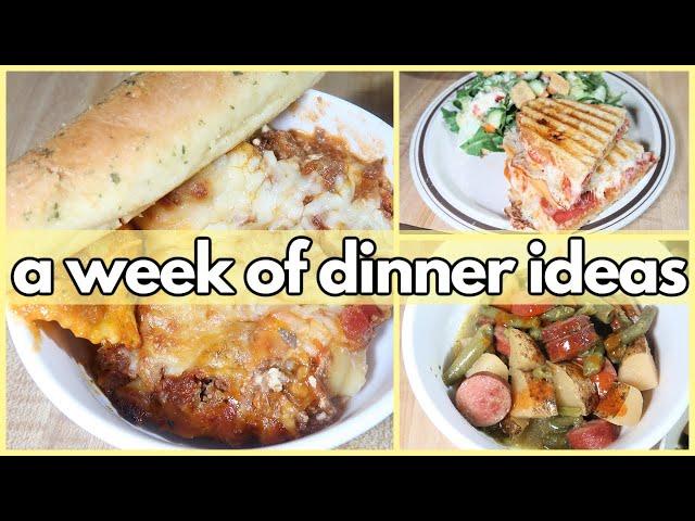 EASY FAMILY DINNER IDEAS | What’s For Dinner? #348 | 1-WEEK OF REAL LIFE MEALS