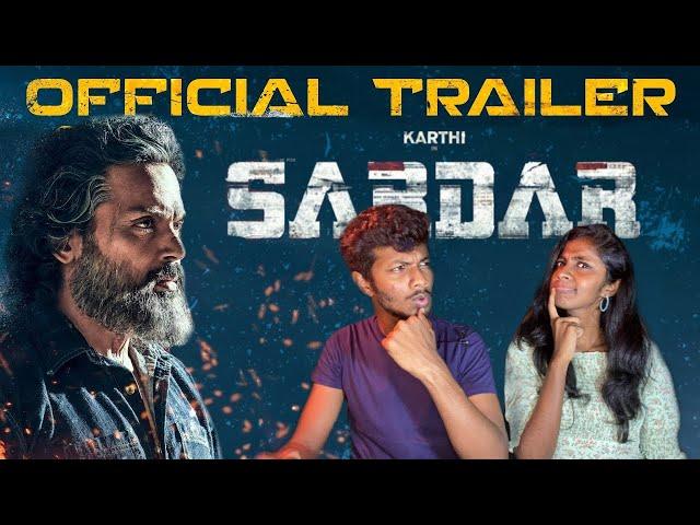 Sardar Official Trailer Reaction | Karthi, RaashitKhanna |GV Prakash Kumar P.SMithran | ODYREACTION