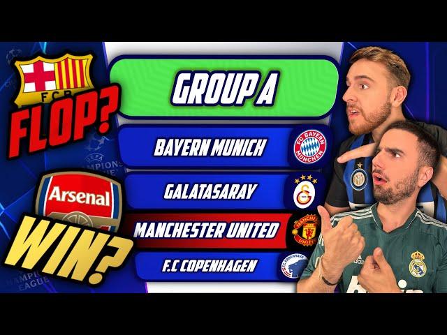 Our 23/24 CHAMPIONS LEAGUE Predictions!