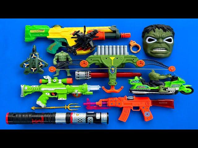 SNIPER BATTLE Weapons Bow & Arrow Hulk Series,Captain America,Water Gun,M40 Gun,Scar Guns,Ak47 Gun