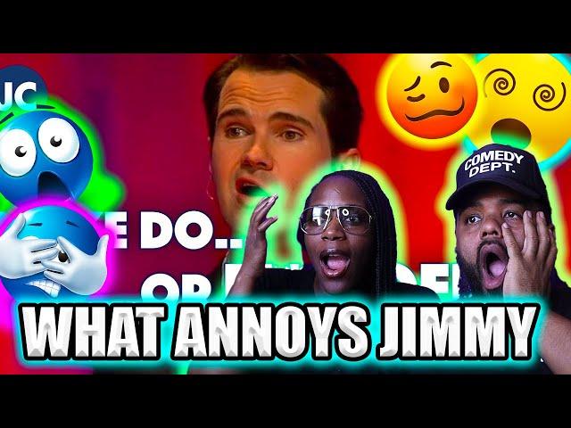 Jimmy Carr- Things That Are Annoying- BLACK COUPLE REACTS