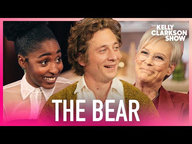 'The Bear' Cast On Kelly Clarkson Show | Jeremy Allen White, Ayo Edebiri, Jamie Lee Curtis