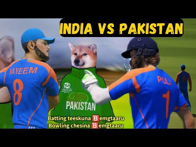 India vs Pakistan #Cricket24 LIVE Fun Stream- Can India win T20 World cup 2024