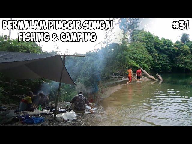 Fishing Camp To The Headwaters of the River Shoot Fish Overnight By the River Adventure Bushcraft