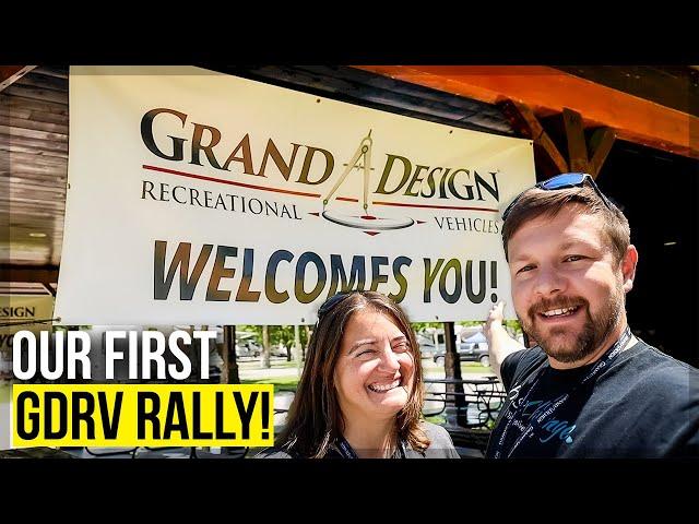 Our FIRST Grand Design RV Rally & we were Guest Speakers! 