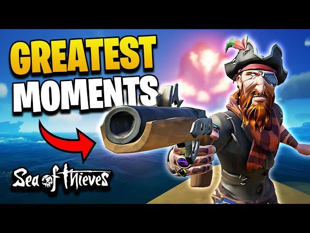 My GREATEST Moments in Sea of Thieves Part 2 (Gameplay & Stream Highlights)