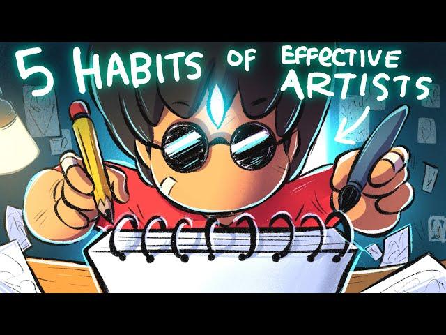 5 Habits to IMPROVE your Drawing (as a beginner)