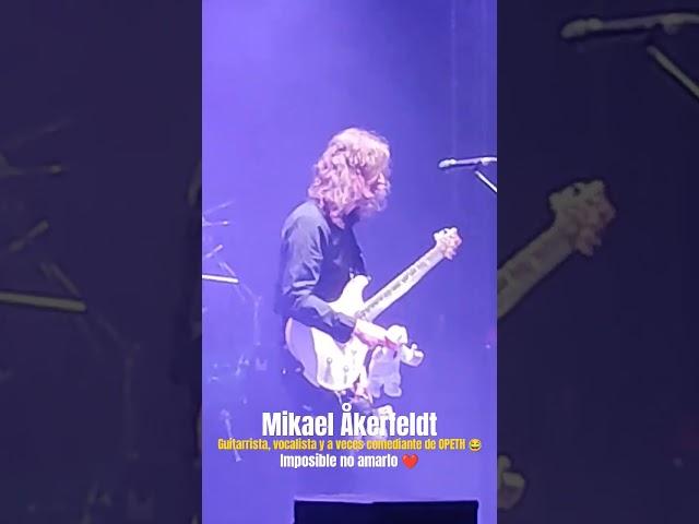 Mikael Åkerfeldt de #Opeth en su rutina de #standup  #music #fyp #parati #metal #progresivo