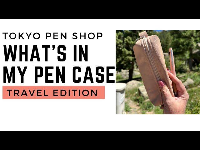 What's In My Pen Case for Travel / Remote Work