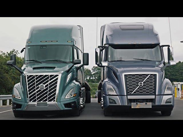 Acceleration Race with 2024 Volvo VNL 680 & 2022 VNL 680