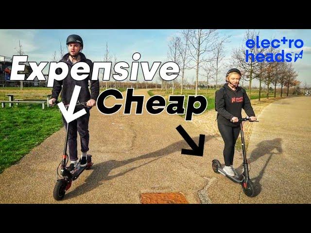 £300 e-scooter vs £1,700 e-scooter: How big is the difference??