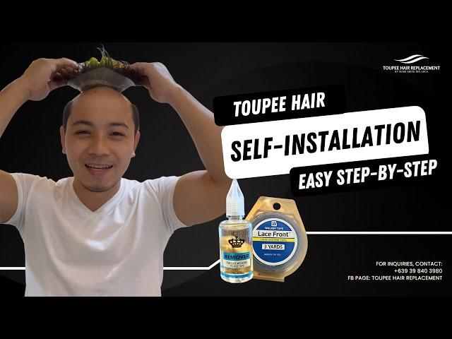 Step by Step Guide For Self-Installation Procedure of Toupee Hair Replacement