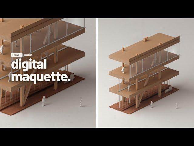 I created a digital architecture model, this is how!