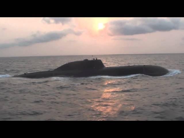 INS Chakra - Indian Navy Akula II SSN nuclear submarine