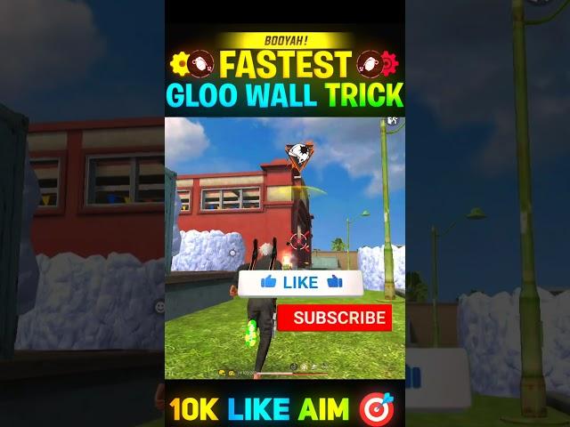 Lighting-Fast Gloo Wall Trick In Fire Fire | Fast Gloo Wall Setting