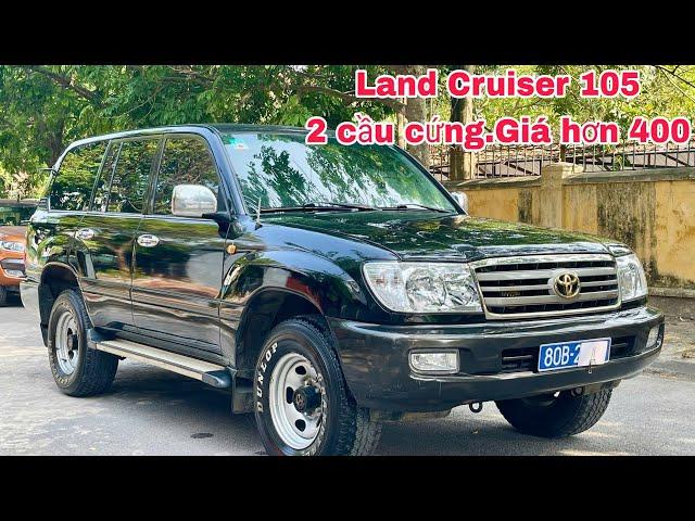 Mới về Land Cruiser 105..cực kỳ đẹp..sản xuất 2001..và là 2 cầu cứng..cực kỳ mạnh mẽ và khoẻ ạ..