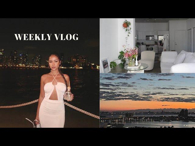 living in miami | bday countdown, chaotic miami nights, brand events, thrifting + more