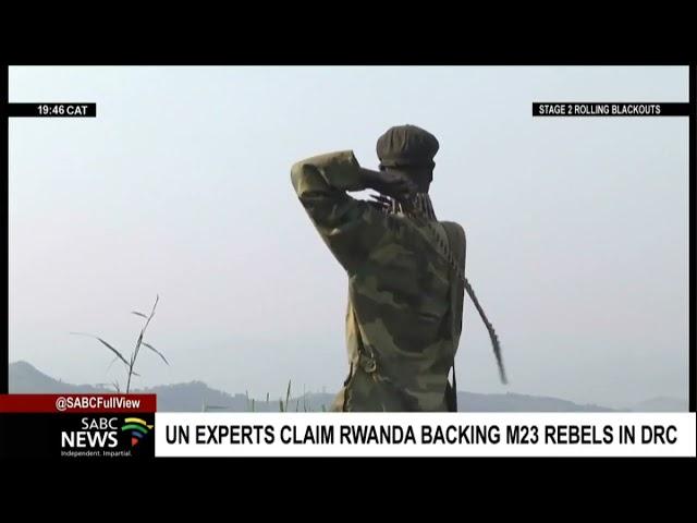 UN experts claim Rwanda has been backing M23 rebels in DRC