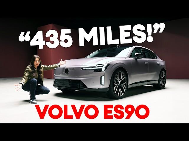 FIRST LOOK: New Volvo ES90. Goodbye range anxiety!