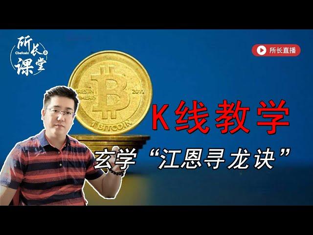 比特币K线教学公开课 | K线模型顶部底部形态 | 江恩四方图推衍 | 所长课堂