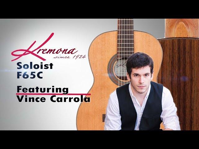 Kremona Guitars: Beatles' Yesterday feat. Vince Carrola with the F65C